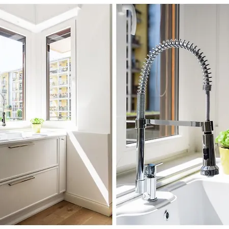شقة Pure White Luxury - Bymyhomeincomo *